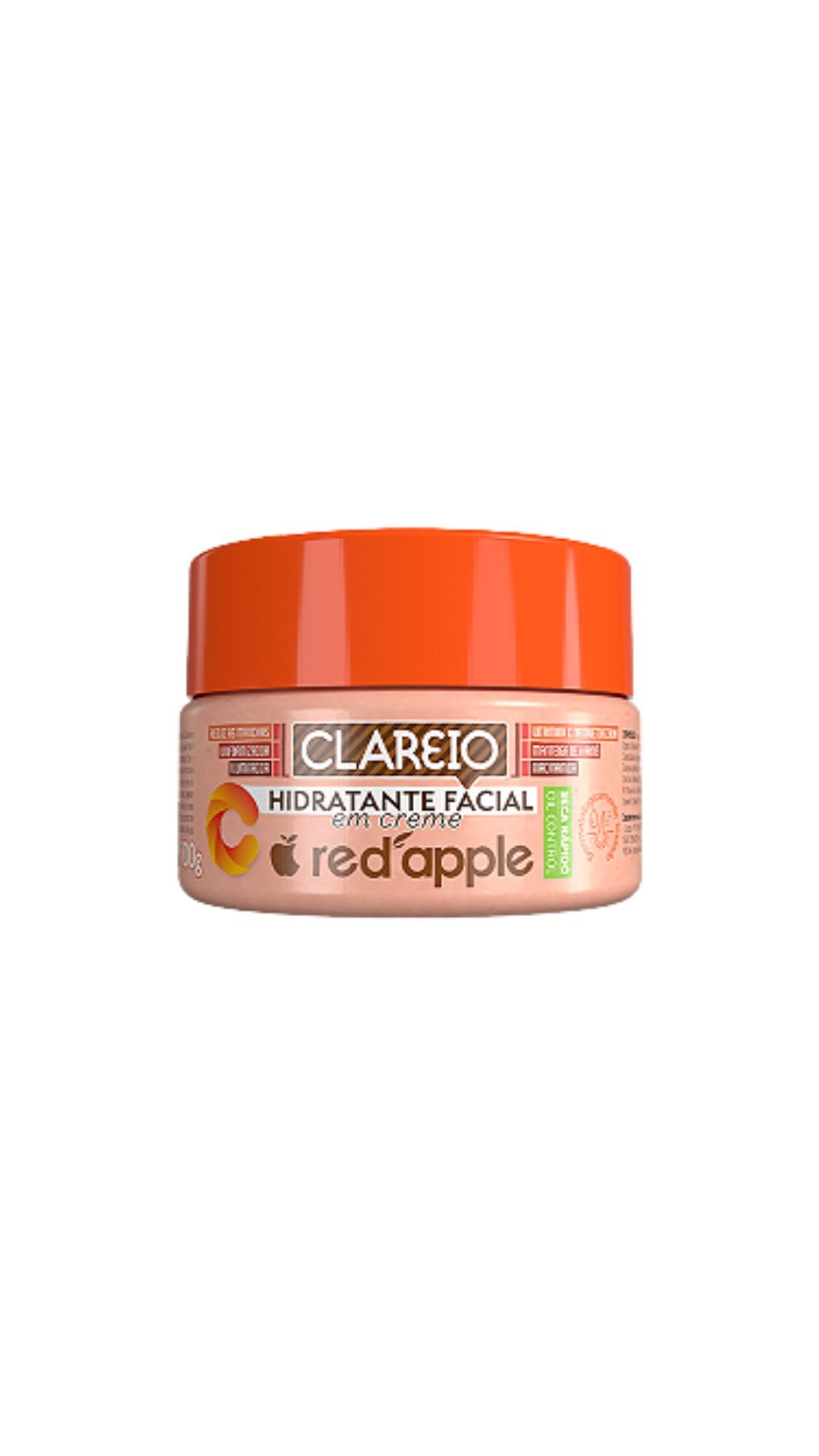 RED APPLE HIDRATANTE FACIAL CREME 100ml CLAREIO