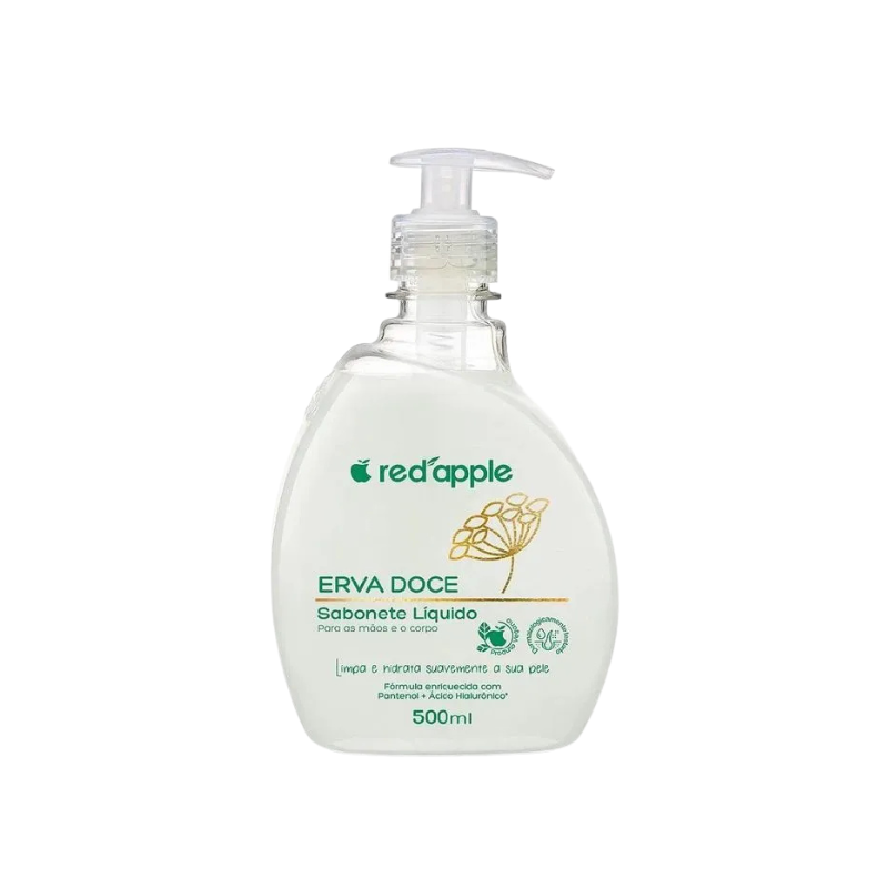 RED APPLE SAB. LIQ. 500ML ERVA DOCE