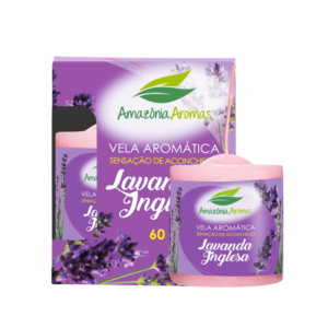 AMAZONIA VELA AROMATICA 60G LAVANDA INGLESA