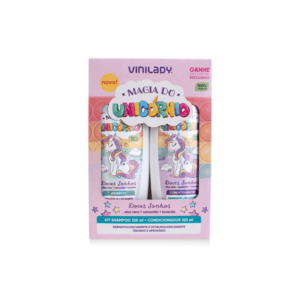 VINI LADY KIT KIDS SHAMPOO + COND. MAGIA DO UNICORNIO 325ML