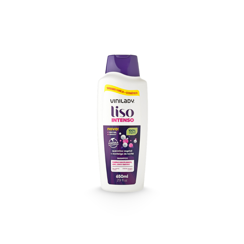 VINI LADY SHAMPOO 650ML LISO INTENSO