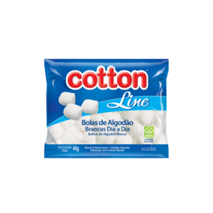 COTTON LINE ALGODAO BOLAS BRANCAS 40G