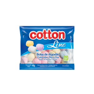 COTTON LINE ALGODAO BOLAS COLORIDAS 40G