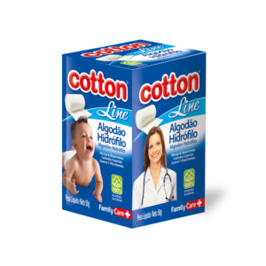 COTTON LINE ALGODAO HIDROFILO CX C/50G