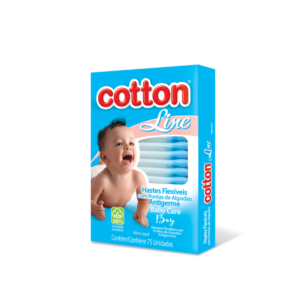 COTTON LINE COTONETE BABY AZUL 75 UND