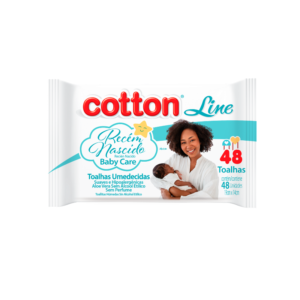 COTTON LINE TOALHAS C/48 RECEM NASCIDO